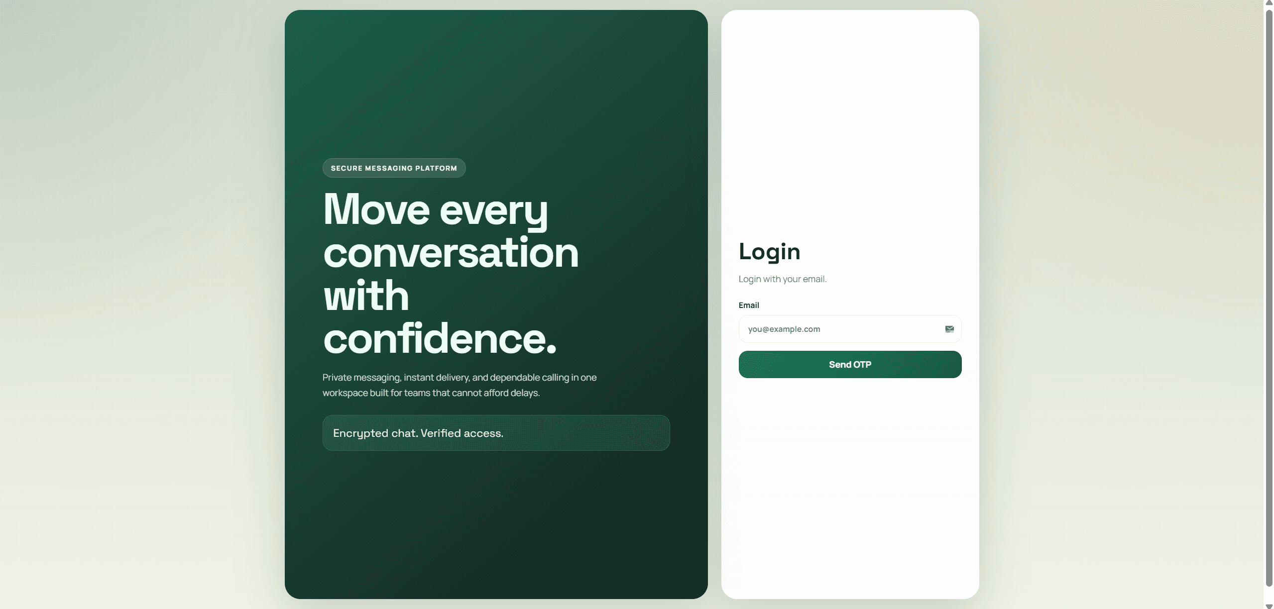 Encrypted Chat System